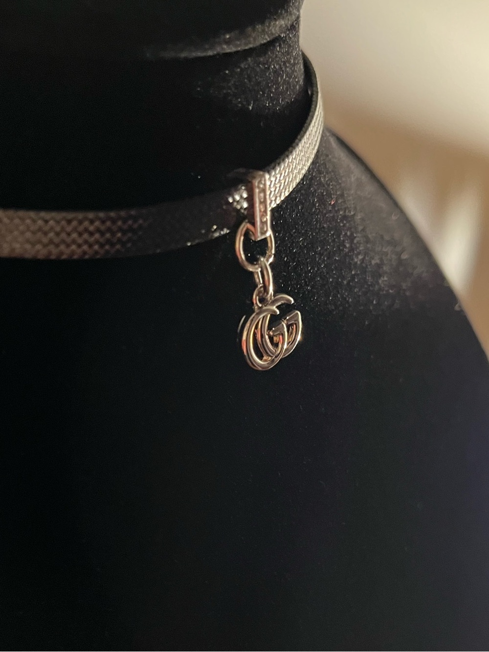 Gucci GG Charm Upcycled Choker